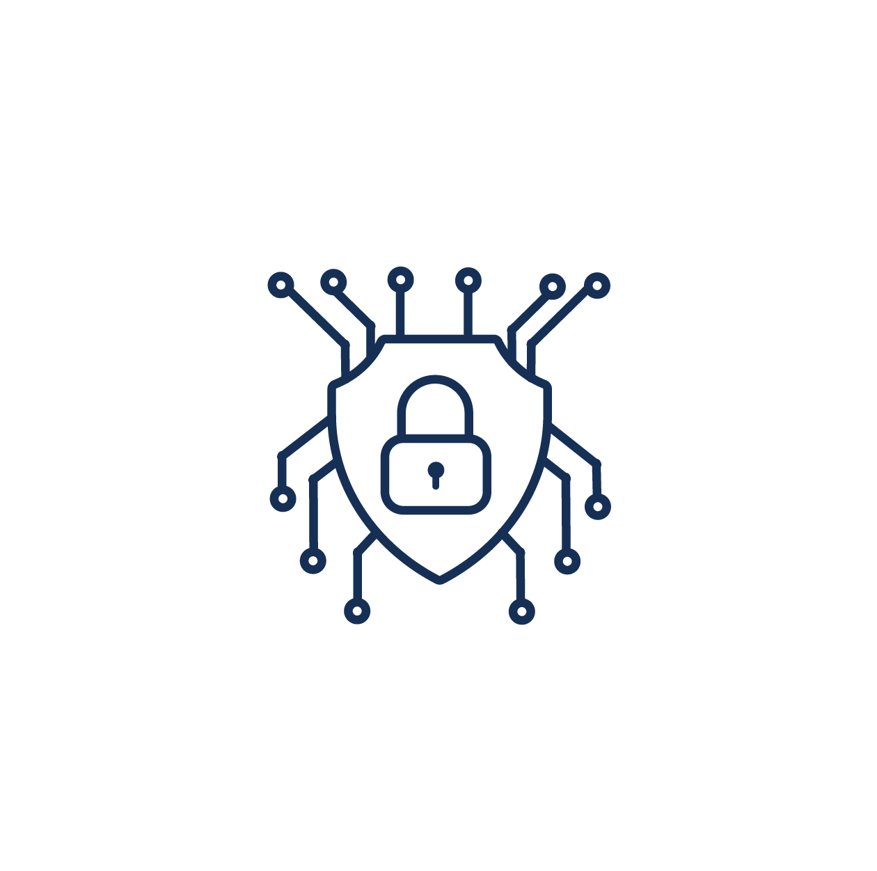 icono ciberdefensa e informática forense