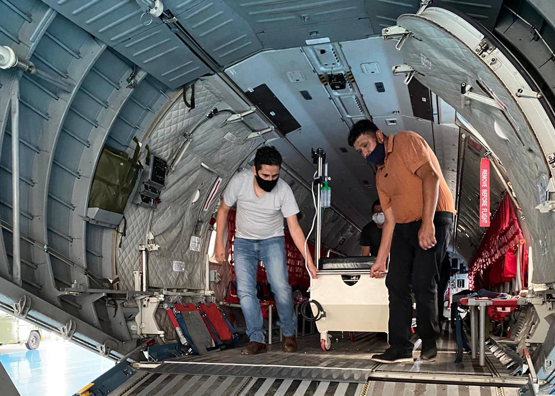 Equipamiento médico de Aeronave